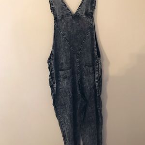 Distressed Overalls